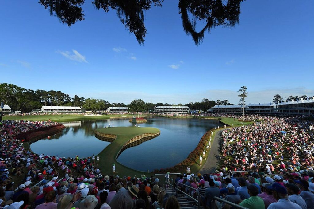 Check the yardage book: TPC Sawgrass Players Stadium Course for the Players Championship