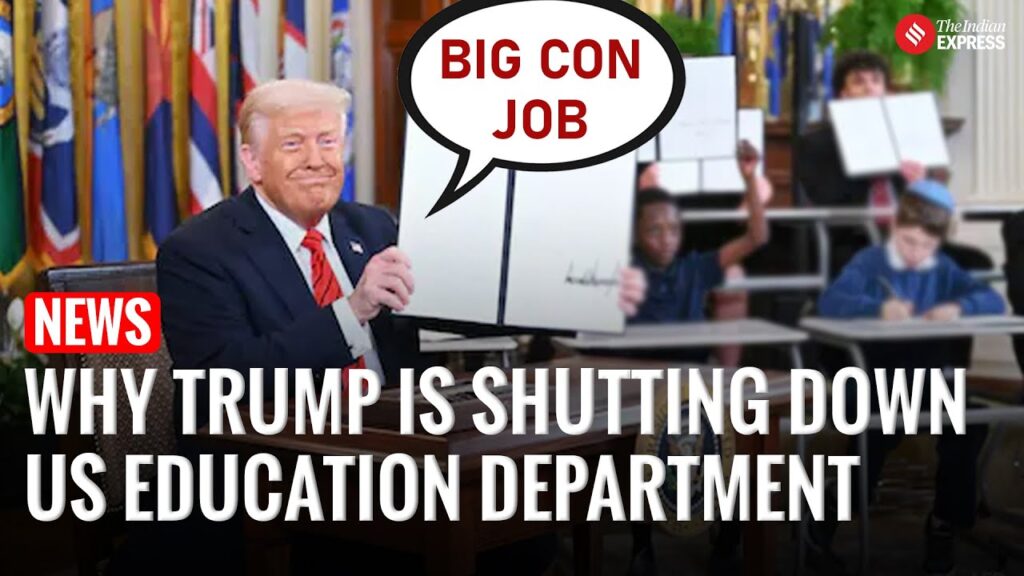 Trump Signs Executive Order To Shut Down US Education Department. Why?