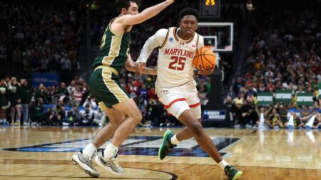 Did Derik Queen travel? Evidence, experts split on Maryland’s thrilling buzzer-beater vs. Colorado State