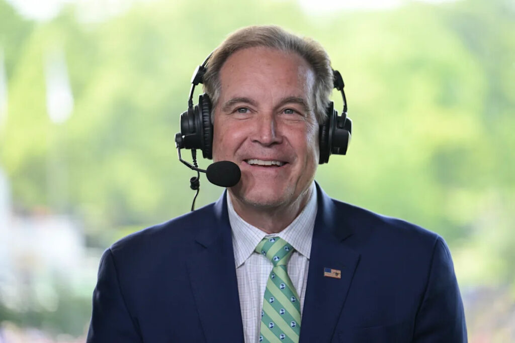 Jim Nantz, longtime CBS broadcaster, eyes 2036 Masters as a ‘scheduled retirement date’