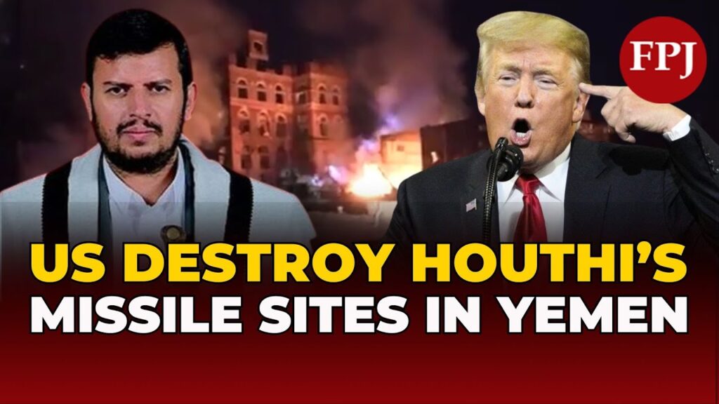 US Airstrikes DESTROY Houthi Missile Sites in Yemen