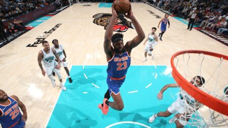 Mitchell Robinson returned to Knicks lineup in promising debut