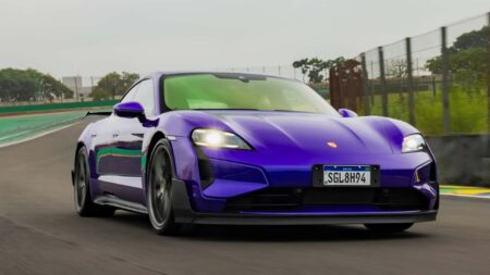 The Taycan Turbo GT Is Quicker Than a 911 Turbo S at This F1 Track