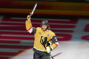 Golden Knights' William Karlsson and Raphael Lavoie Skate With Full Contact For The First Time Since Suffering Injuries