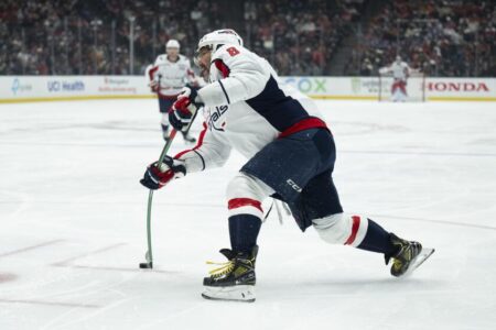 Alex Ovechkin is held goalless, but Capitals defeat the Ducks