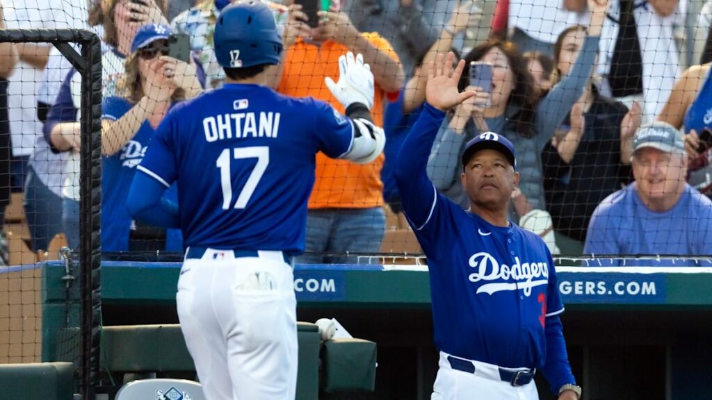 Shohei Ohtani hits home run in first spring at-bat following offseason shoulder surgery