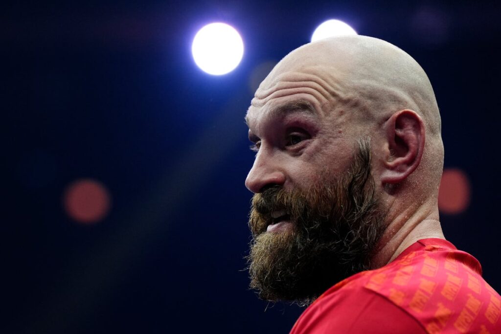 Tyson Fury teases boxing fans before Soccer Aid football role is announced