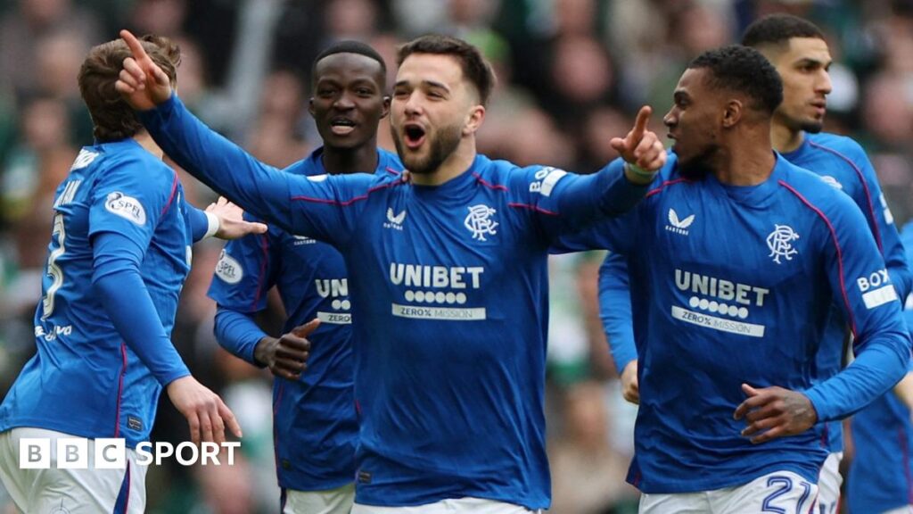 Celtic 2-3 Rangers: Raskin leads way as Ferguson stakes claim