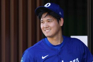 Shohei Ohtani homers in 1st at-bat of Dodgers spring training … against the Angels