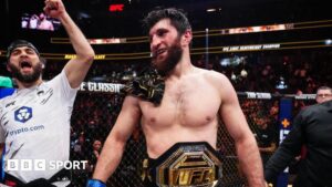 UFC 313: Magomed Ankalaev upsets Alex Pereira in title fight