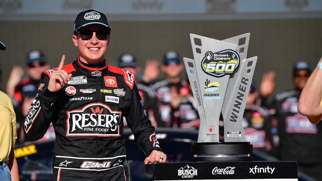 Cup results, points after Phoenix Raceway as Christopher Bell makes NASCAR history