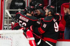 Carolina Hurricanes Rookie Registers First Career NHL Point