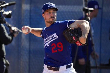 Dodgers’ Michael Grove out for season after undergoing shoulder surgery