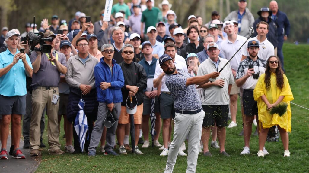 J.J. Spaun’s drop at Players deemed as questionable on social media