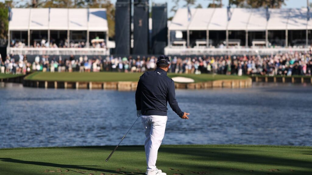 J.J. Spaun explains club choice on deciding hole of 2025 Players