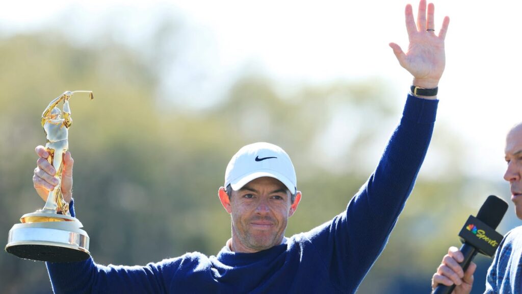 Rory McIlroy will join Tiger Woods with 0 million PGA Tour earnings