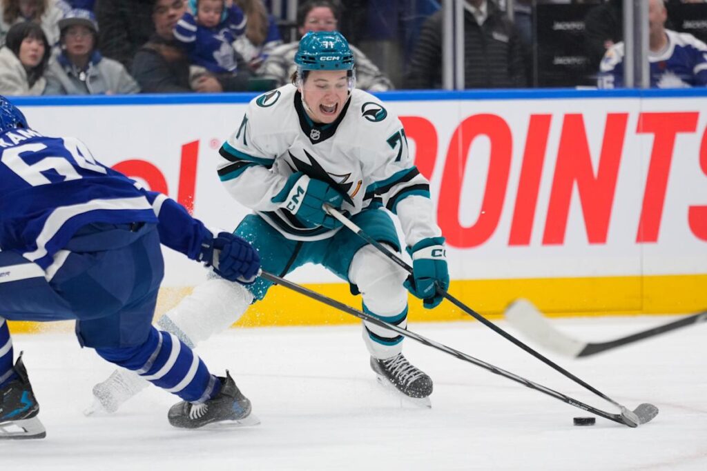 Sharks Stun Maple Leafs With Comeback Shootout Victory; Snap Eight-Game Losing Streak