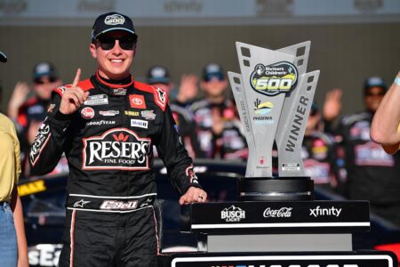 Christopher Bell scores third straight NASCAR win of 2025: Highlights from Phoenix