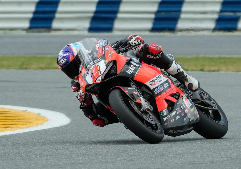 Daytona 200 won by Josh Herrin for 3rd straight year. First in 83-year history to 3-peat