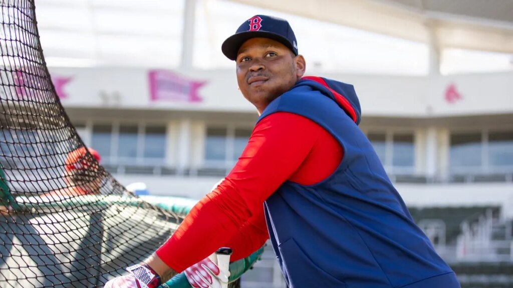 Rafael Devers changes tune on moving from third base to DH – NBC Sports Boston