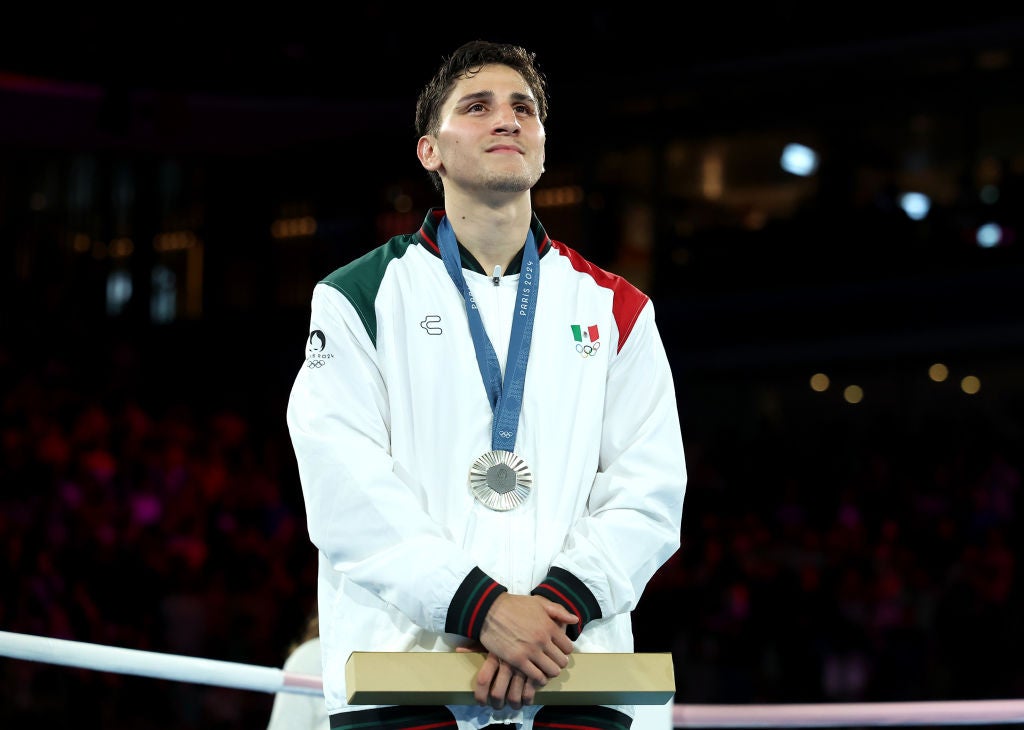 Marco Verde won silver at the 2024 Paris Olympic Games