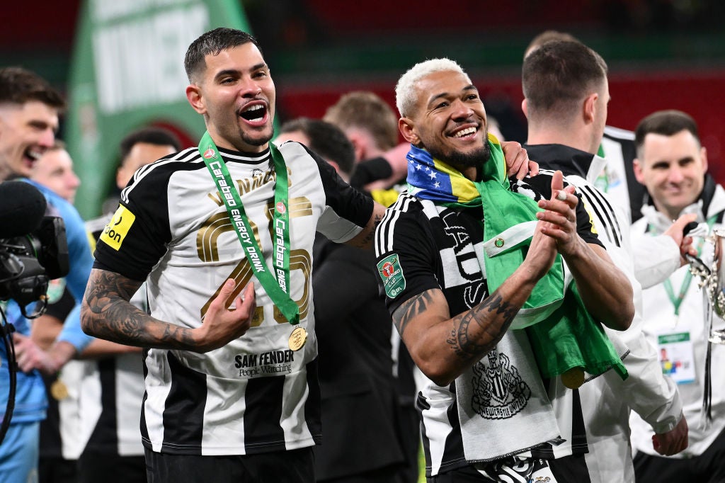 Guimaraes and Joelinton have become integral parts of a formidable Newcastle midfield