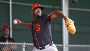 Hard-throwing Giants newcomer making strong spring training impression – NBC Sports Bay Area & California