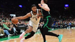 Nets fall to short-handed Celtics, 104-96