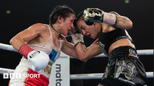 Nina Hughes beaten by Cherneka Johnson in world-title rematch