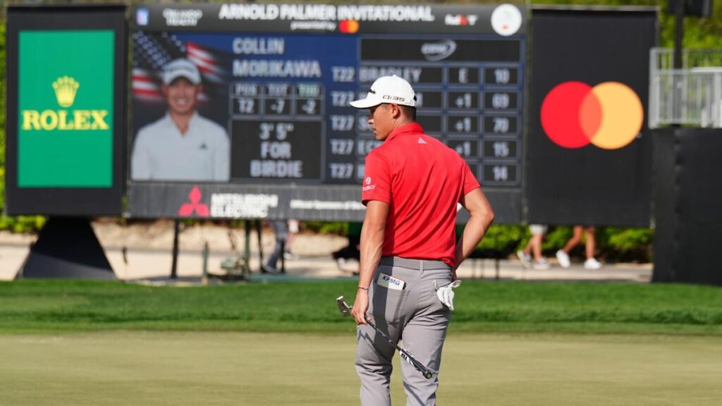 As front-runners falter, Collin Morikawa grabs advantage at Arnold Palmer Invitational