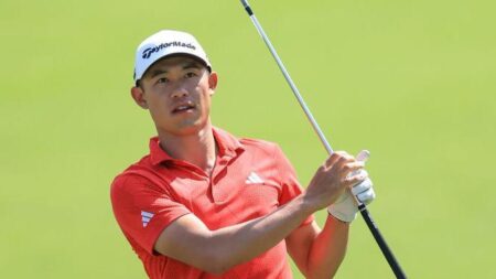 Morikawa takes Arnold Palmer lead as Lowry slips