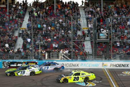 Aric Almirola claims thrilling overtime Xfinity Series victory at Phoenix Raceway