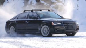 Even Audi’s Biggest Car Can Handle a Rally Course Thanks to Quattro