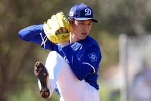 Roki Sasaki strikes out 5, tops out at 99 mph in Dodgers spring training debut