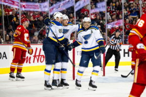 Why the St. Louis Blues Will Prevail in Tight Wild Card Race Over Flames, Canucks, Utah HC