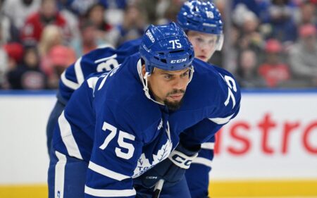 Maple Leafs Place Ryan Reaves On Waivers, Opening Up .15 Million In Cap Space Once Cleared