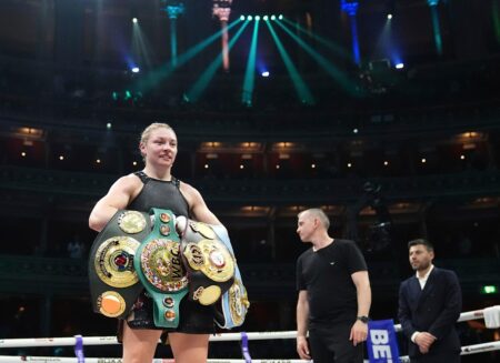 Boxing rising star Lauren Price dreams of ‘selling out stadiums’ like Katie Taylor