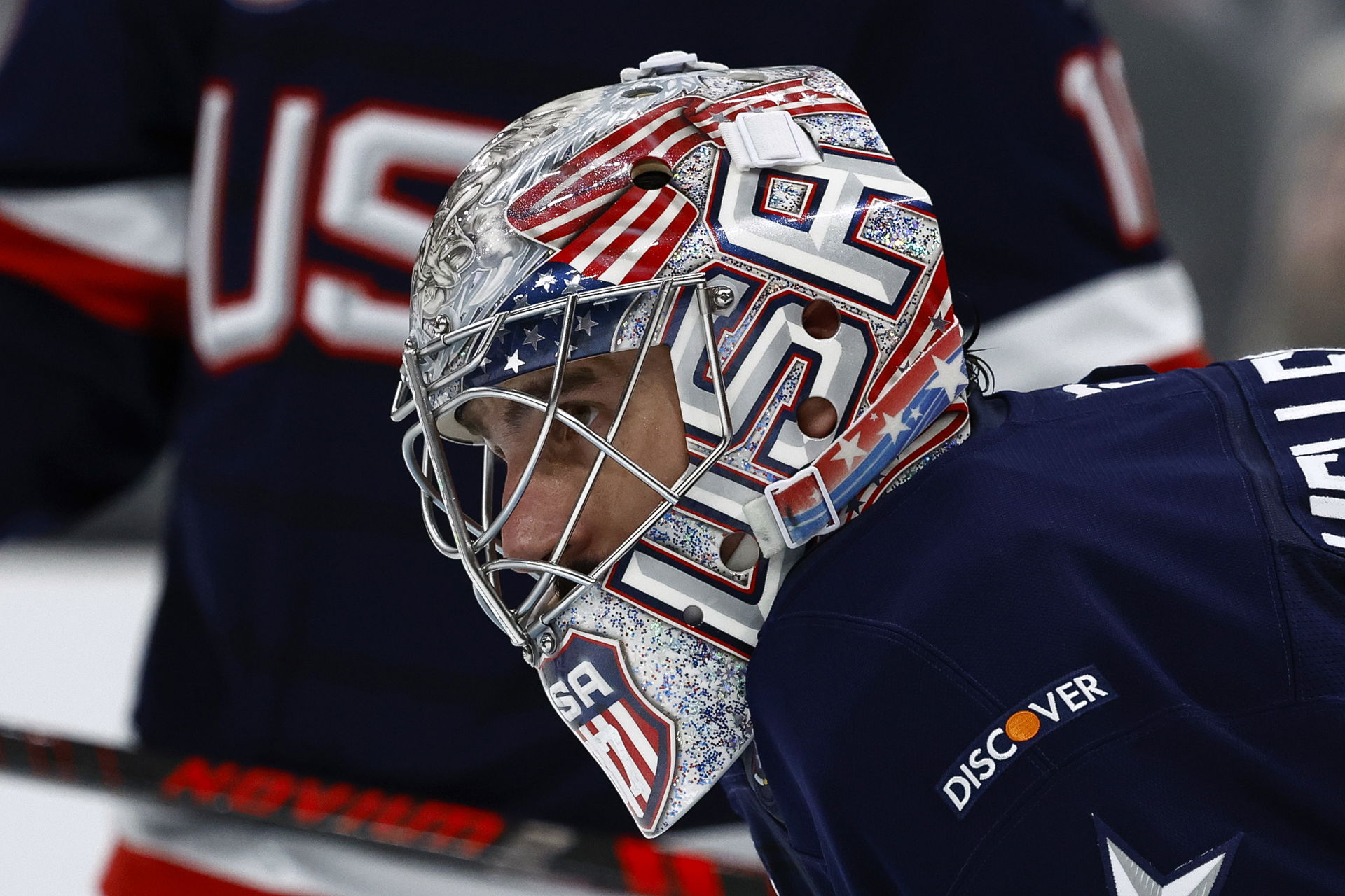 Connor Hellebuyck (Winslow Townson-Imagn Images)