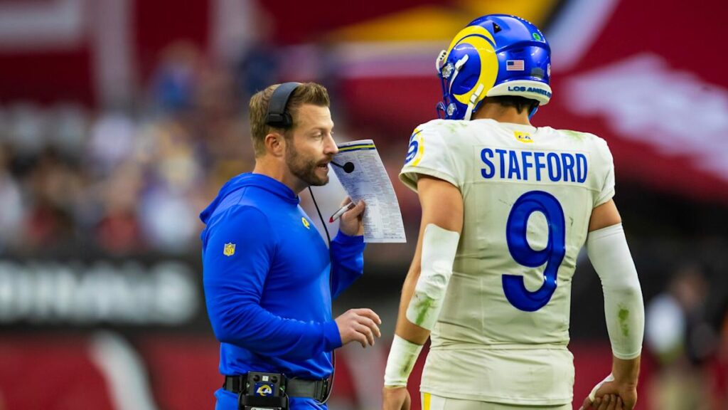 Sean McVay: Rams take it a year at a time on how long Matthew Stafford will play