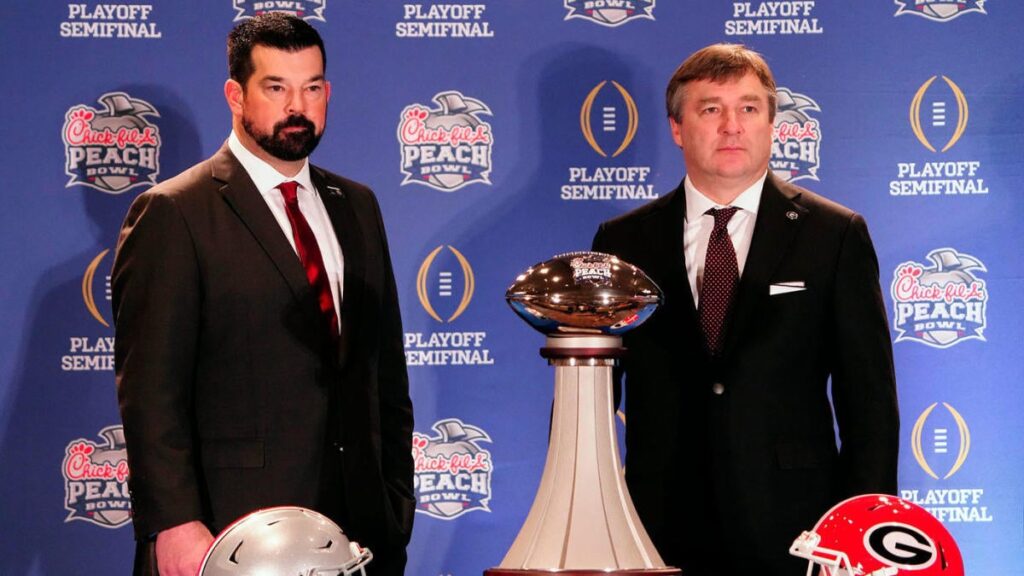 LOOK: Leaked EA Sports ‘College Football 26’ cover photo features coaches, including Kirby Smart and Ryan Day