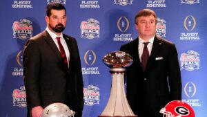 LOOK: Leaked EA Sports ‘College Football 26’ cover photo features coaches, including Kirby Smart and Ryan Day