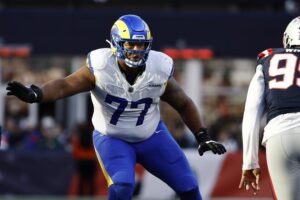 Offensive tackle Alaric Jackson agrees to three-year extension with Rams