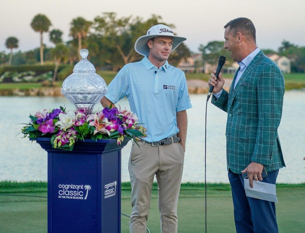 Cognizant champ is the fourth golfer born in the 2000s to win on the PGA Tour