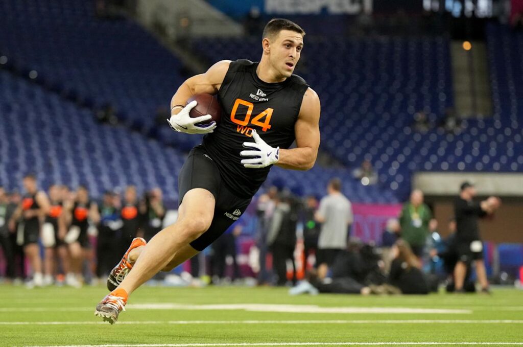 TCU WR Jack Bech honors brother killed in New Orleans attack at NFL combine: ‘He’s got the best seat in the house’