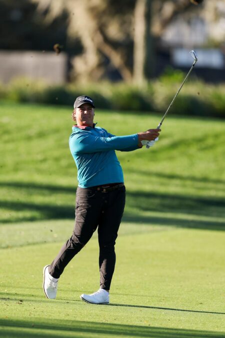 Watch: PGA Tour’s driving distance leader tops tee shot into lake at Bay Hill’s par 5 sixth