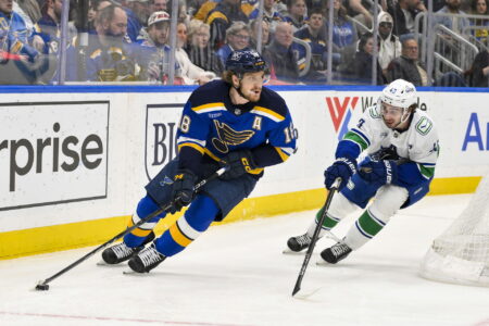 The Western Conference Playoff Race Thickens As Canucks Lose 4–3 In Overtime To St. Louis