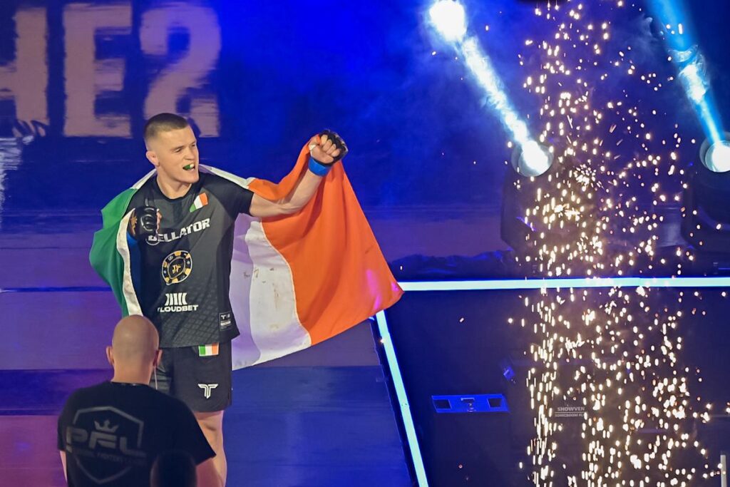 With a nation now behind him, Paul Hughes’ road back to Usman Nurmagomedov begins in Belfast