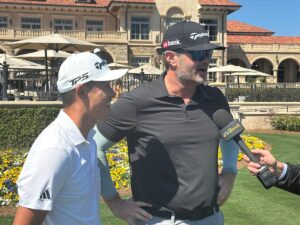 Watch: This caddie aced the famed 17th at TPC Sawgrass to win caddie competition