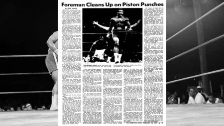 TSN Archives: George Foreman stuns Joe Frazier (Feb. 10, 1973, issue)