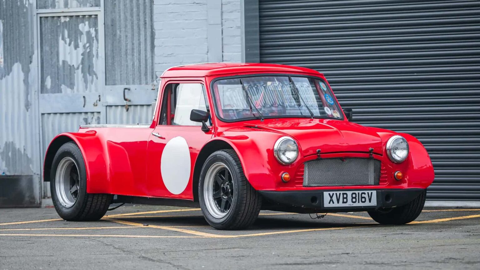 This Modified Mini Pickup Packs a Ford V-8